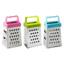 Ensemble de 3 petites râpes carrées en acier inoxydable
