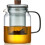 Théière en verre borosilicate avec infuseur 1000 ml 1