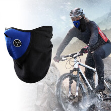 Halfgelaatsmasker, ademend, winddicht, stofdicht, nekwarmer1