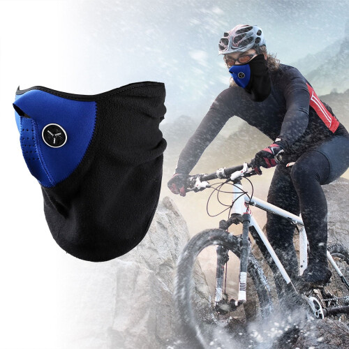 Half Face Mask Breathable Windproof Dustproof Neck Warmer 1