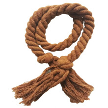 2Pcs Natural Cotton Curtain Tiebacks – Rustic Farmhouse & Boho Style, Compatible with Most Drapes
