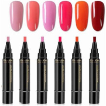 12 Colors Nail Art Pens Set, Nail Art Markers for Gel Nails, Nail Art Pens for Painting Nails, DIY Manicure Tools,Birthday Holiday Gifts for Women