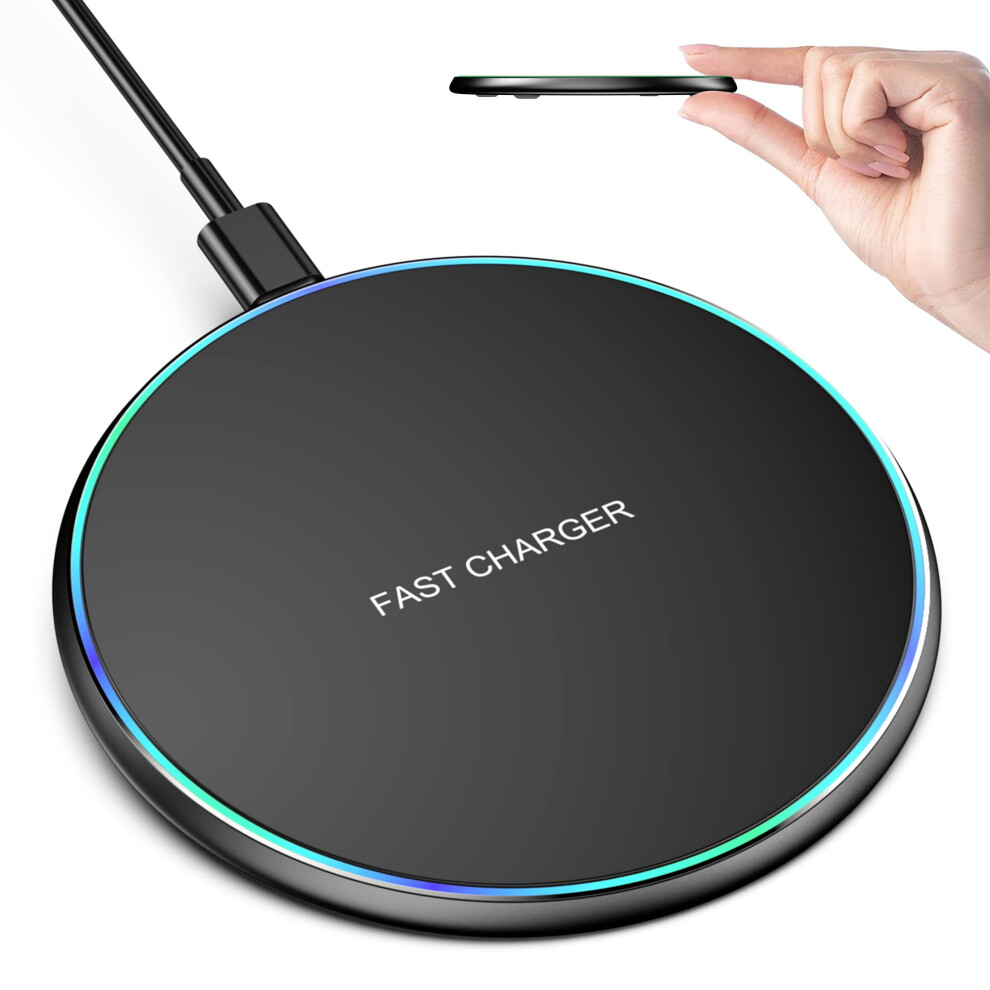 15W Fast Wireless Charging Pad For Iphone & Samsung 9058772233837