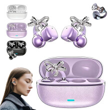 Bezdrátová sluchátka s klipem, Bluetooth, AI, hluk