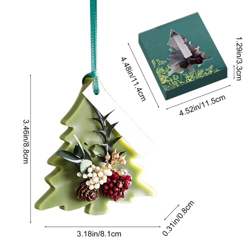 Karácsonyfa illatú légfrissítő tabletták – 3Scents 2