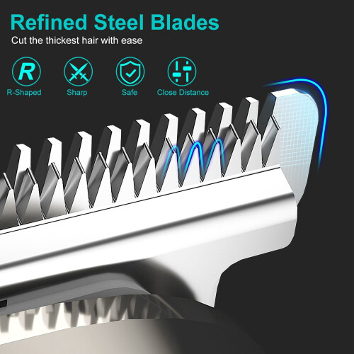Cordless Beard Trimmer Kit with 5 Attachments IPX5 2