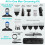 Cordless Beard Trimmer Kit with 5 Attachments IPX5 7