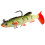 2 esche morbide con amo, spinner bait da 8,5 cm e 13 g, ideali per la pesca e l'affondamento. 7