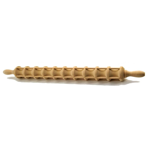 Rolo de massa para ravióli em madeira de faia, 40 raviólis, 60 cm (23,6 polegadas) 2