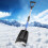 Pá de neve retrátil preta de 72 a 85 cm (28,3 a 33,5 polegadas) 6