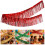 Wandbehang mit Champagner-Folienfransen 2