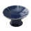 Ceramic Footed Dessert Plate Deep Blue 1 Pack 5
