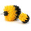 Scrub brushes for drill/screwdriver Yellow 8 parts 5