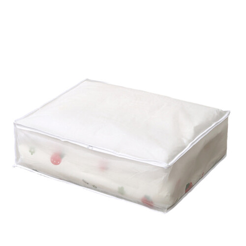 Foldable Under-Bed Storage Box – Odorless, Moistureproof, Transparent, Stackable & Foldable for Clothes, Blankets, Pillows 1