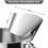 Stainless Steel Pour Shield for KitchenAid Mixers Universal 3