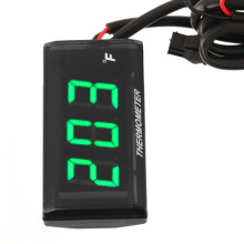Motorcycle Digital Temp Gauge Ultra Thin