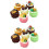 12Pcs Artificial Simulation Cake,Realistic Cupcake Bread Dessert Model Fake Display Cake Photography Prop 1