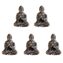 5X Buddha Statue Bronze Buddha Statue Chinese Buddhism Pure Copper Bronze Sakyamuni Buddha Statue