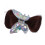 2 pezzi di extension per capelli a treccia marrone scuro HT Silk 5