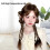 2 pezzi di extension per capelli a treccia marrone scuro HT Silk 11