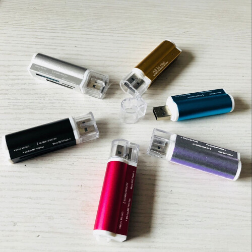 Προσαρμογέας κάρτας μνήμης USB2.0 για συσκευές SDTF MicroSDHC MS 1