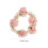 Elastici per capelli a forma di rosa, fermacoda (2 pezzi) 2