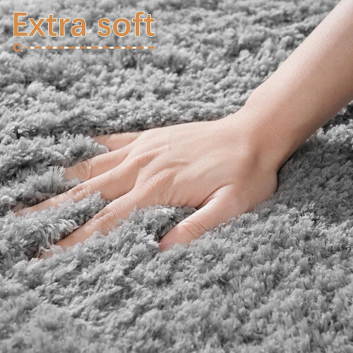 Tapis de bain LOCHAS, gris, 61 x 43 cm 2