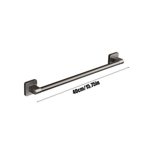 Wall Mounted Towel Rack Brushed Nickel 24 Inch 1