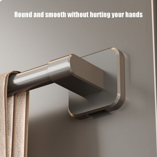 Wall Mounted Towel Rack Brushed Nickel 24 Inch 2