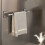 Wall Mounted Towel Rack Brushed Nickel 24 Inch 4