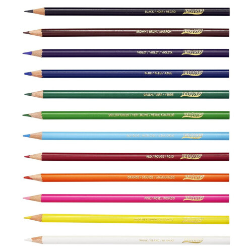 Buntstifte, Schulset, verschiedene Farben, 3,3 mm, 288 Stück 1