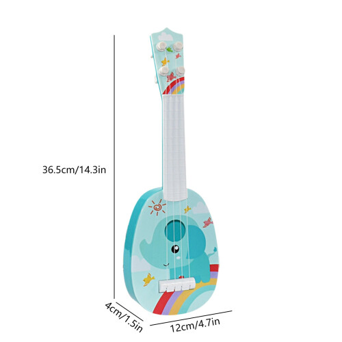 Kinder-Ukulele mit Nylonsaiten – Mini-Gitarre für 2