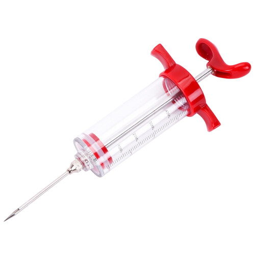 Κιτ εγχυτήρα κρέατος με 2 φιαλίδια 1oz και 4 βελόνες 1