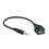 USB til 3,5 mm lydstikadapter til hovedtelefoner/højttalere, sort 6