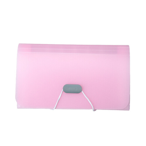 A6 Mini Accordion File Organizer Box, 13-Compartment Multi-Layer Storage Bag for Workspace, Documents & Receipts 1