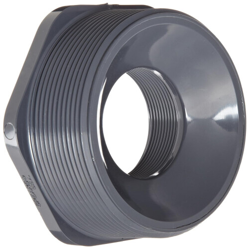 Flowline LM52-3800PVC verloopstuk, 4" x 2" NPT schroefdraad 1