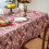 Etnisch geverfd tafelkleed rood 150x100cm 4