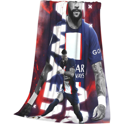 Couverture Neymar en microfibre ultra-douce10 2