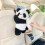Pluche panda tissueboxhouder – geschikt voor standaard tissueboxen 3