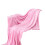 Pink Fleece Throw Blanket 59x79 in 2