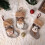 Julstrumpor Tyg Mini Julgranskulor Set 3-pack 5