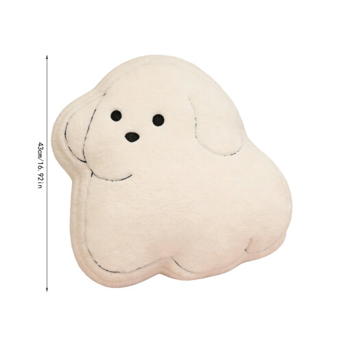 Cloud-shaped dog plush pillow soft fluffy 1 piece 1