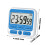 Timer da cucina digitale con allarme silenzioso/forte, orologio 24 ore e 3