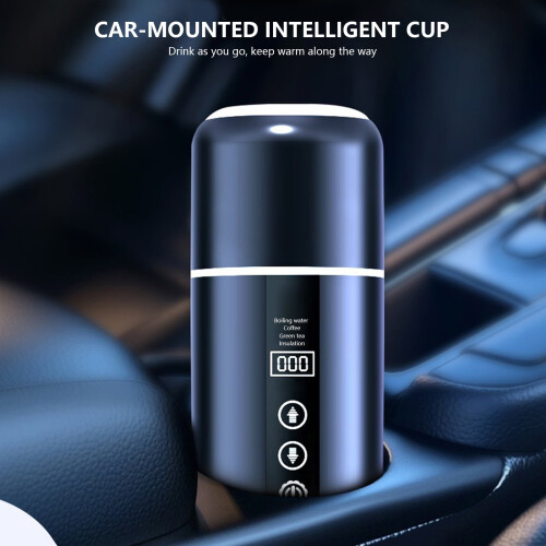 Μεταφερόμενος βραστήρας αυτοκινήτου USB 500ml 12V/24V γρήγορης θέρμανσης κύπελλο 1