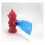 1PC fire hydrant shaped pet waste bag dispenser 3D printing 2