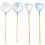 Filet de pêche miniature en alliage, 4 pièces 3