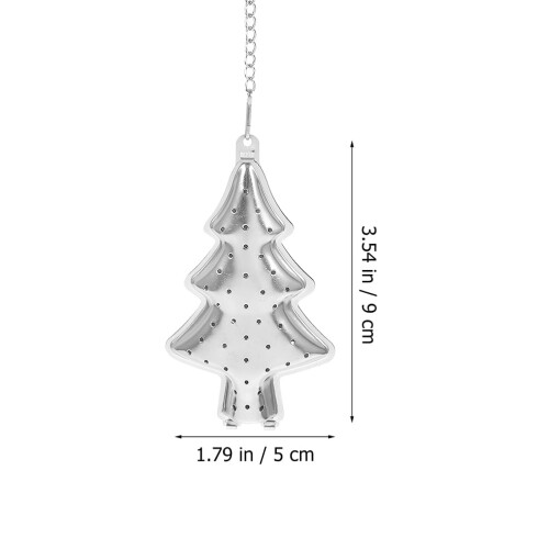 Infuseurs à thé en acier inoxydable en forme d'arbre (4 pièces) 1