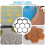 Cementstensformar med hexagonal tegeleffekt PP1-pack för trädgårdsrenovering 4