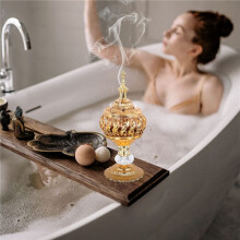 3X Incense Burner Incense Bakhoor Charcoal Incense Burner Metal Arab Censer Desktop Decor for Incense Sticks Cones
