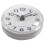 3pcs 7cm Waterproof Kitchen Bathroom Shower Clock Suction Cup Sucker Wall Black 7